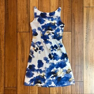 Watercolor Floral Dress - Ann Taylor Petites